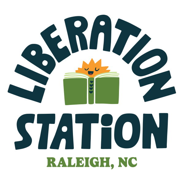 Liberation Station Bookstore logo